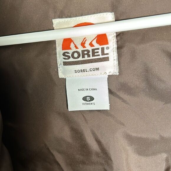 Sorel Down & Further Puffer Jacket | Color: Brown | Size: S - Picture 8 of 9